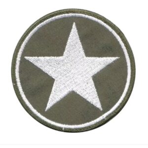 BORDADO ESTRELA EXERCITO USA