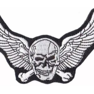 BORDADO CAVEIRA C/ ASA